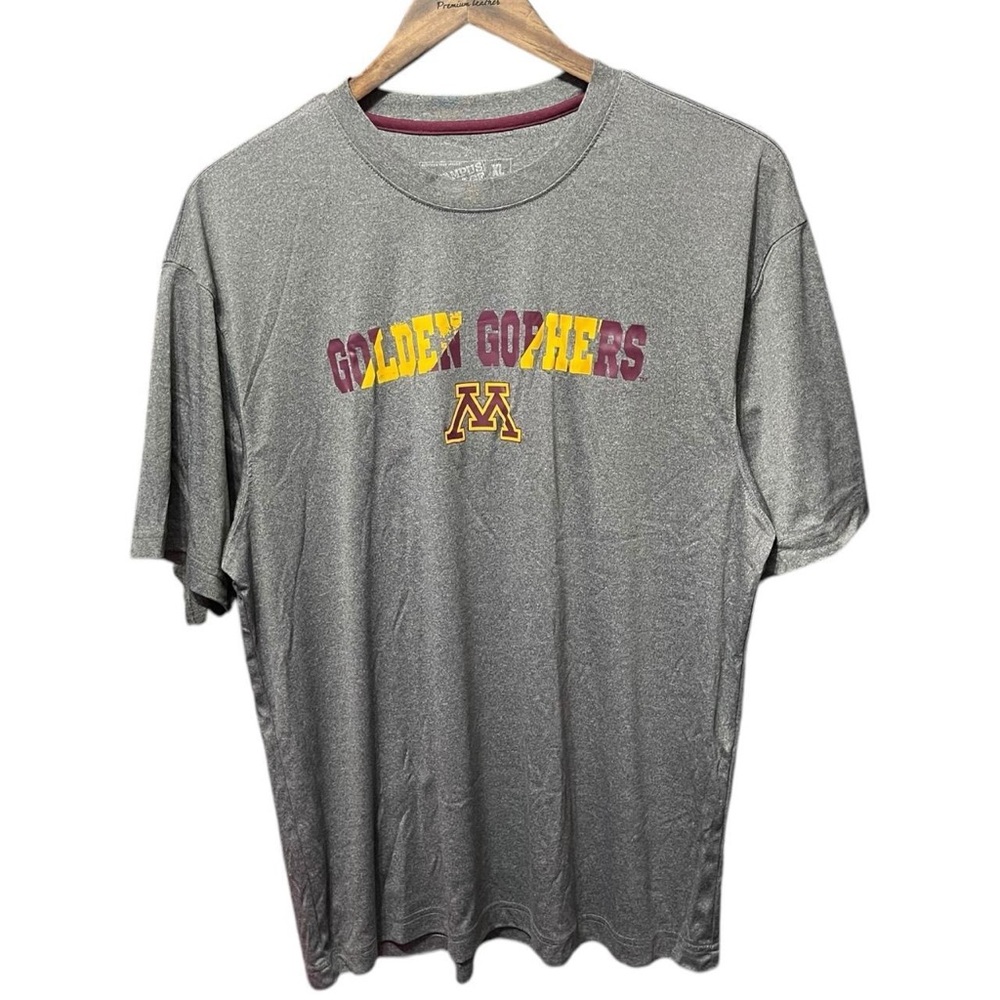 university of Minnesota Golden gophers college crewneck casual sports T-shirt